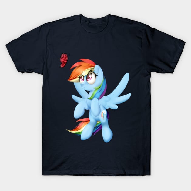 Rainbow Dash T-Shirt by WaveCipher